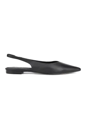 Lorie Slingback Flat Black