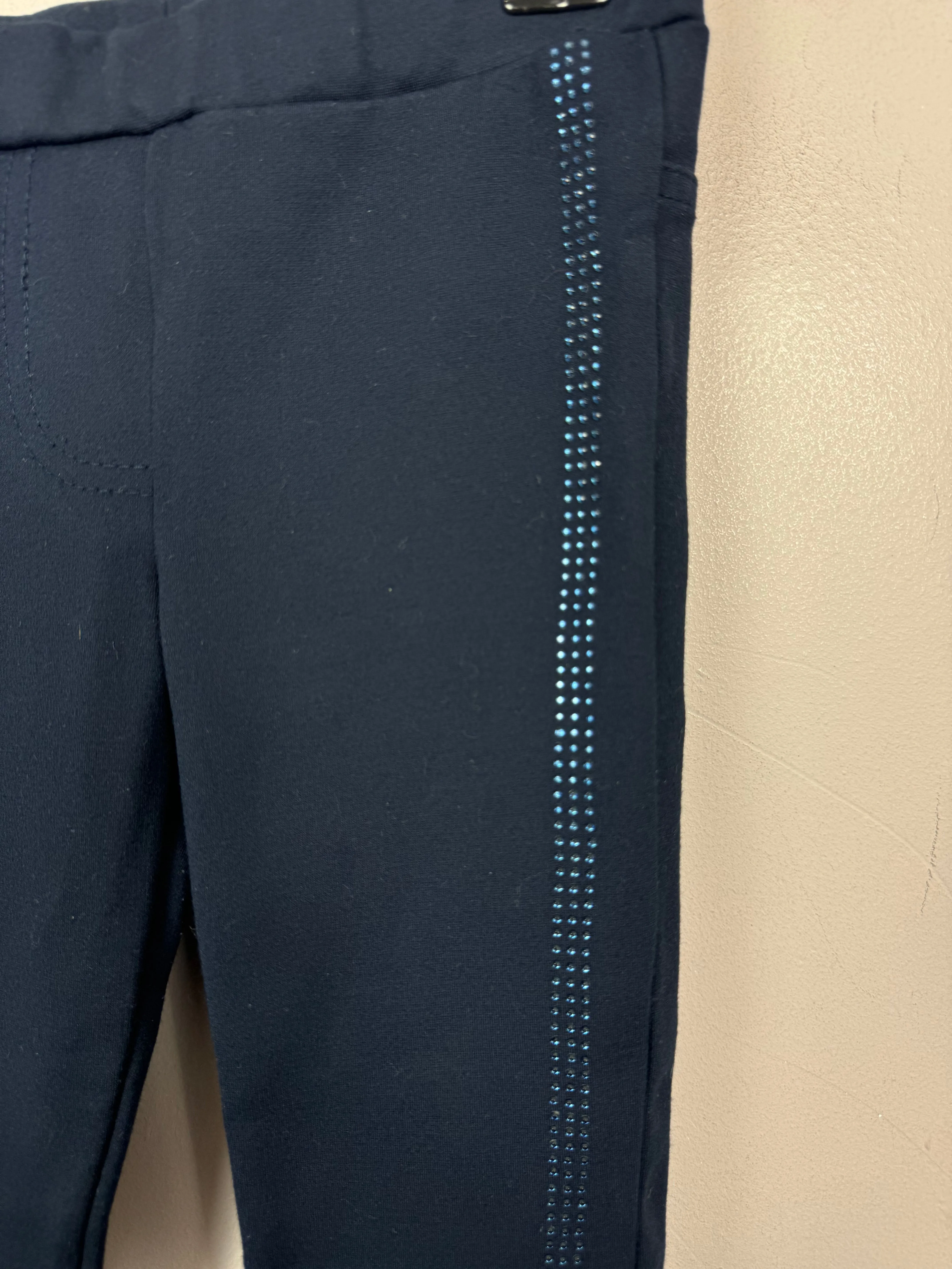 Losan navy diamante jeggings 3y
