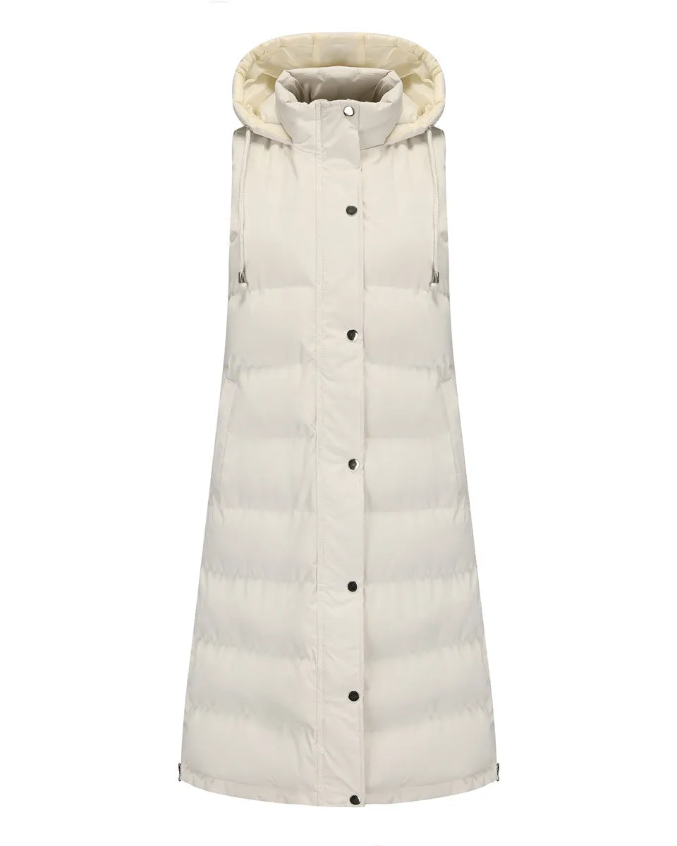 Louise & Rose Long Puffer Vest