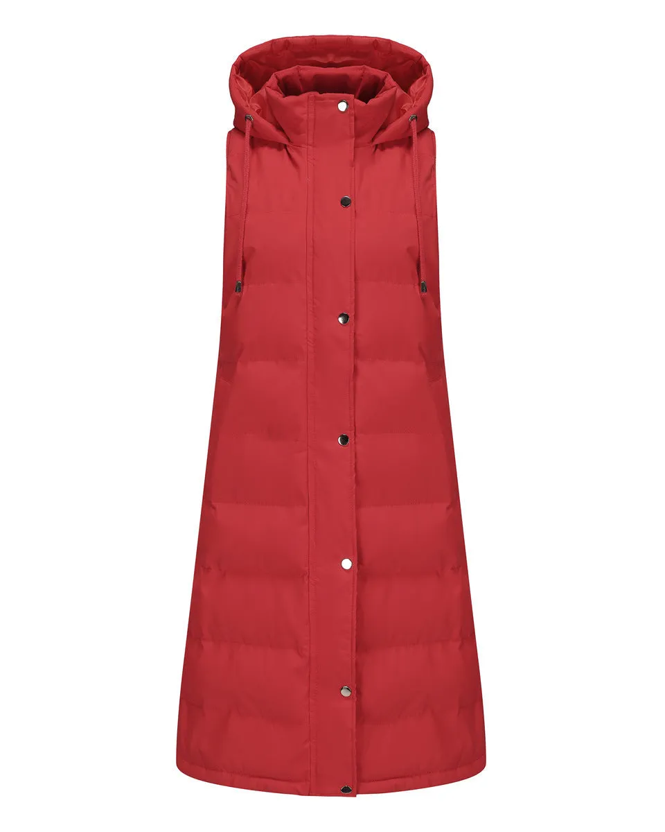 Louise & Rose Long Puffer Vest