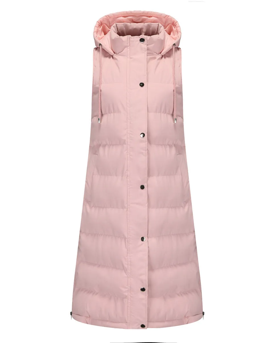 Louise & Rose Long Puffer Vest