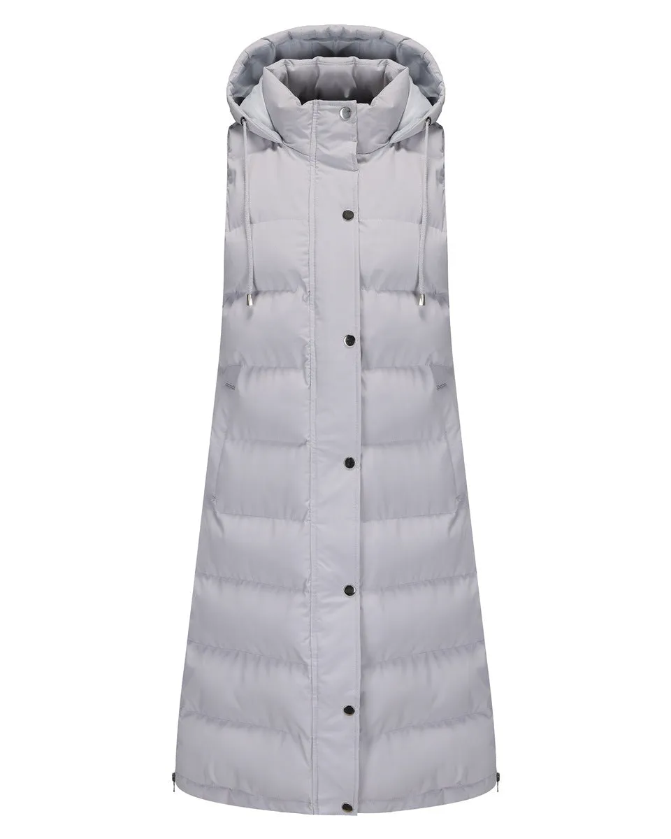 Louise & Rose Long Puffer Vest