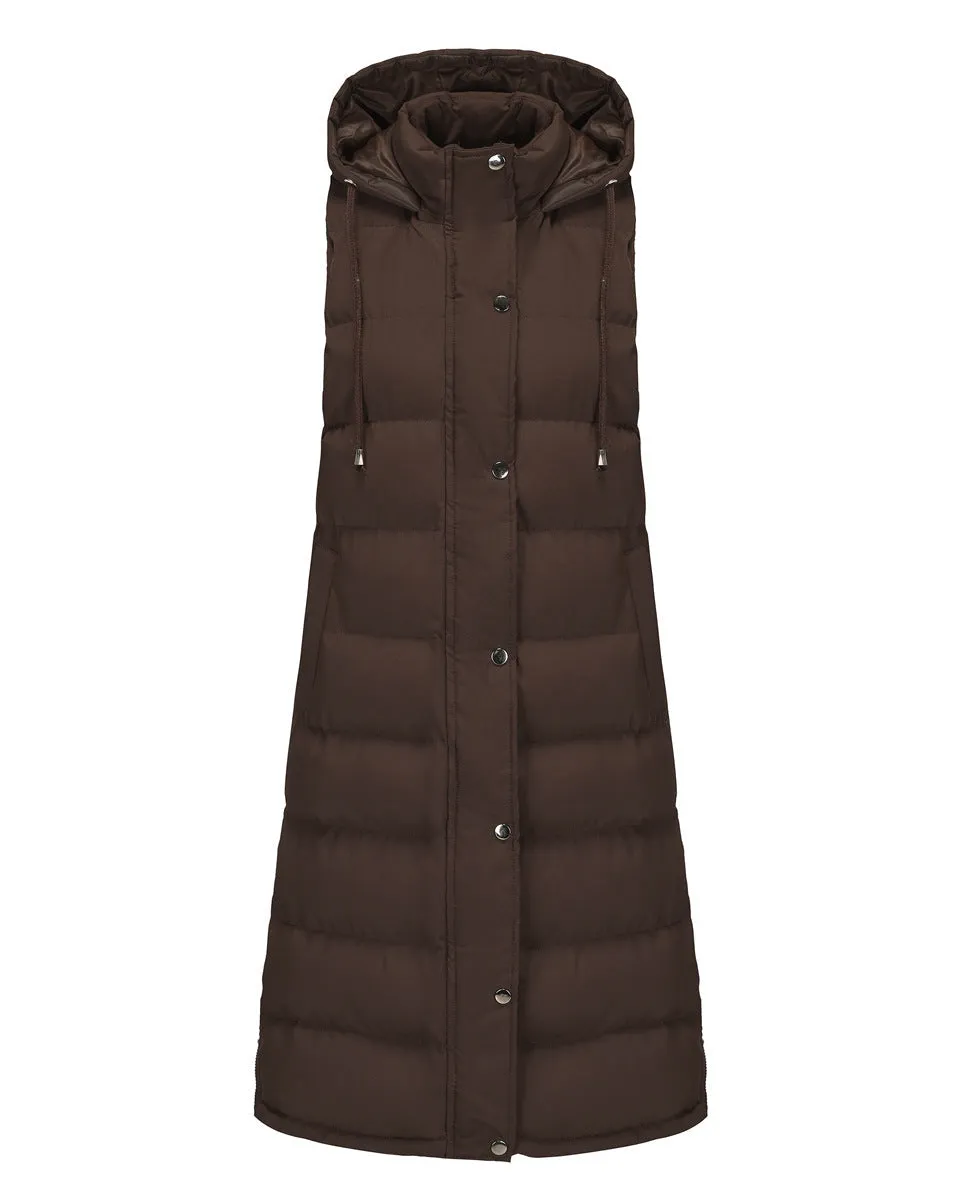 Louise & Rose Long Puffer Vest