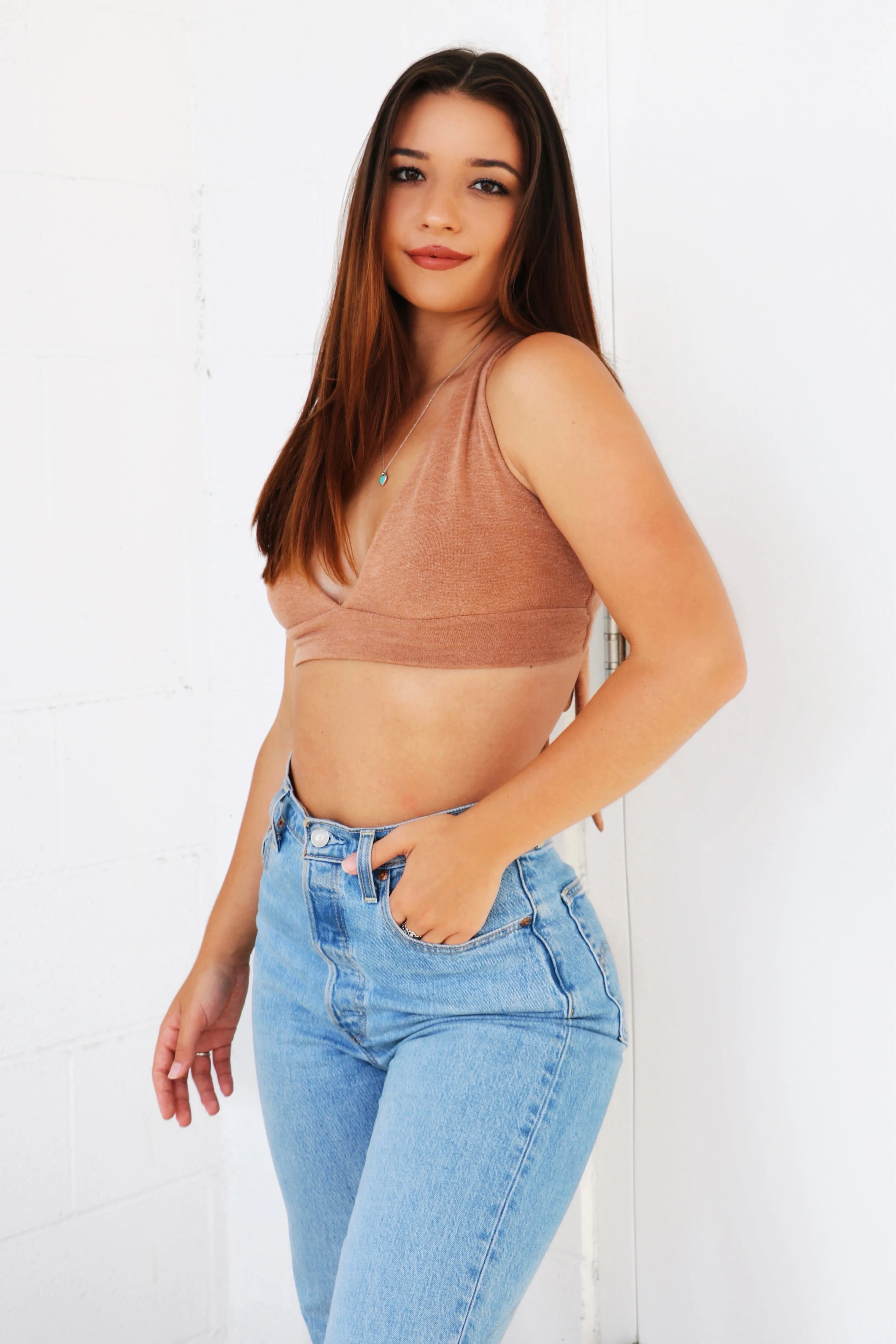 Love Tonight Tan Top