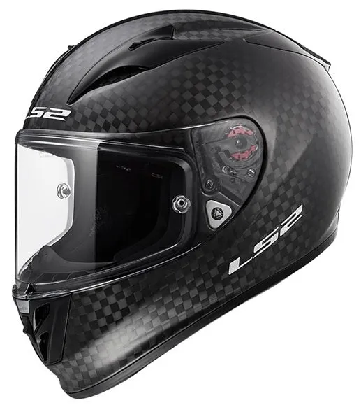 LS2 Arrow Carbon Full-Face Motorcycle Helmet - Carbon Fiber
