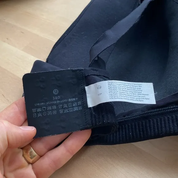 Lululemon AirSupport Bra *High Support Black