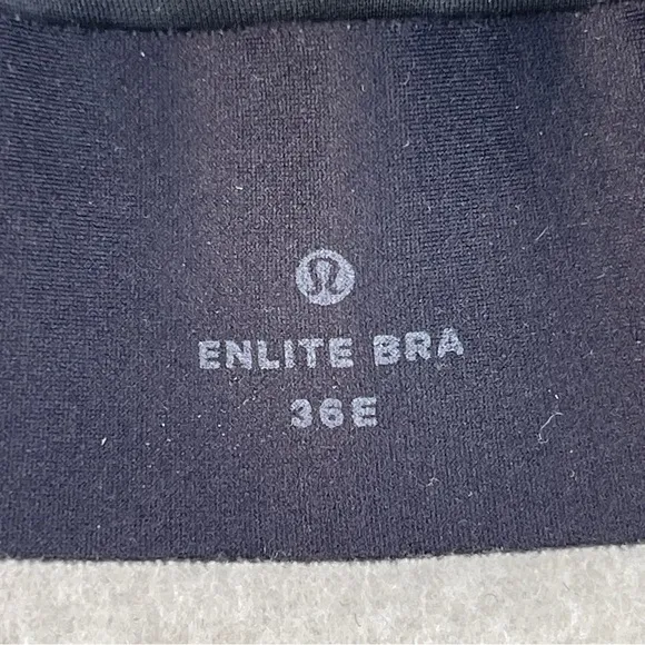Lululemon Enlite Bra *Zip Front Formation Camo Deep Coal Multi Size 36E