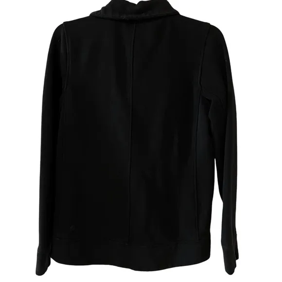 Lululemon Fleece To Be True Jacket Black 2 quilted