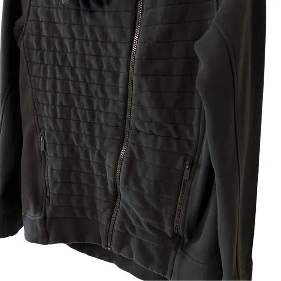 Lululemon Fleece To Be True Jacket Black 2 quilted