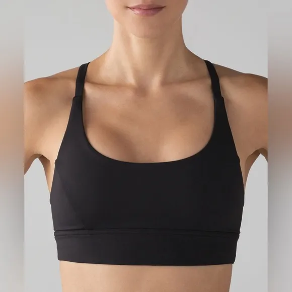 Lululemon Train Times Bra in Black Size 10