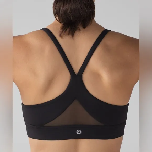 Lululemon Train Times Bra in Black Size 10