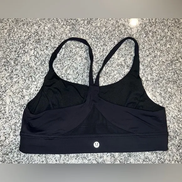 Lululemon Train Times Bra in Black Size 10