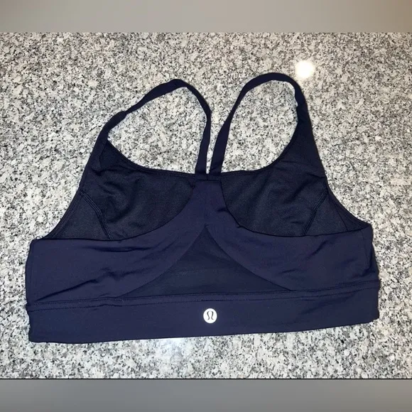 Lululemon Train Times Bra in Midnight Navy Size 10