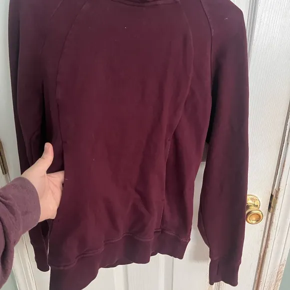 Lululemon Under Wraps hooded Pullover Sz 6