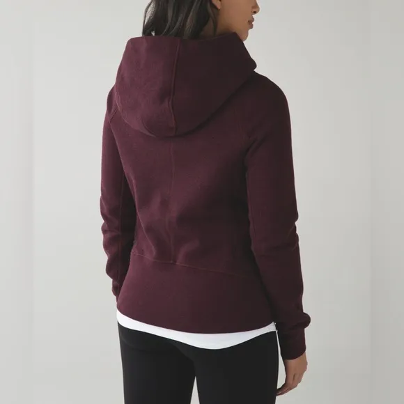 Lululemon Under Wraps hooded Pullover Sz 6