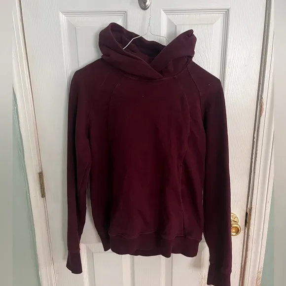Lululemon Under Wraps hooded Pullover Sz 6