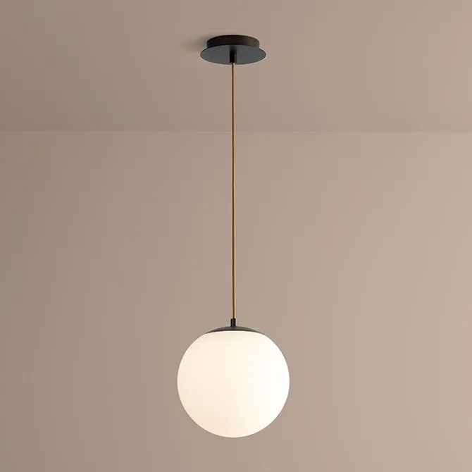 Luna 10" Globe Pendant - Oiled Bronze