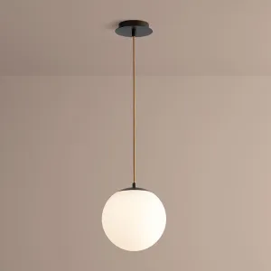 Luna 10" Globe Pendant - Oiled Bronze