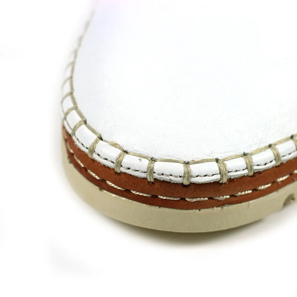 Lunar Kenley White Leather Shoe