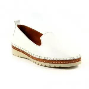 Lunar Kenley White Leather Shoe