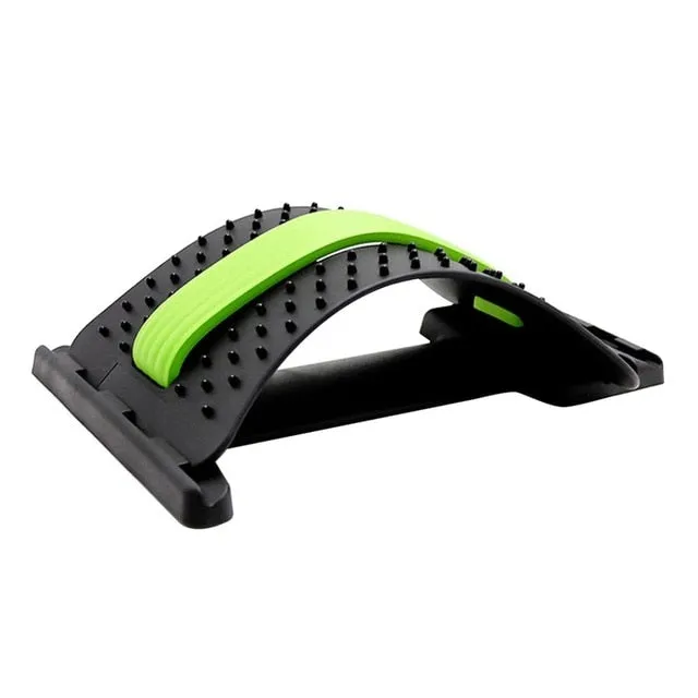 Magic Multi-Level Back Stretching Device,Back Massager Lumbar Support Stretcher Spinal Pain Relieve Back Pain Muscle Pain Relief