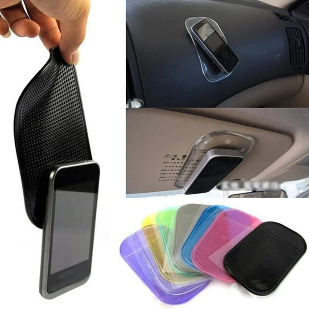 Magic Stick Pad - Made of Silica Gel - Anti Slip Mat For Car Mobile Phone