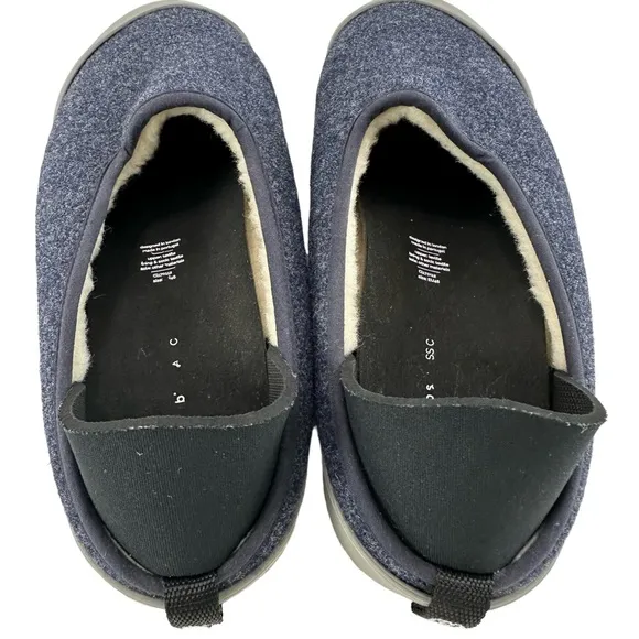 Mahabis Classic Felt Wool Lined Slip-On Slipper Men’s Size 46/ US 12