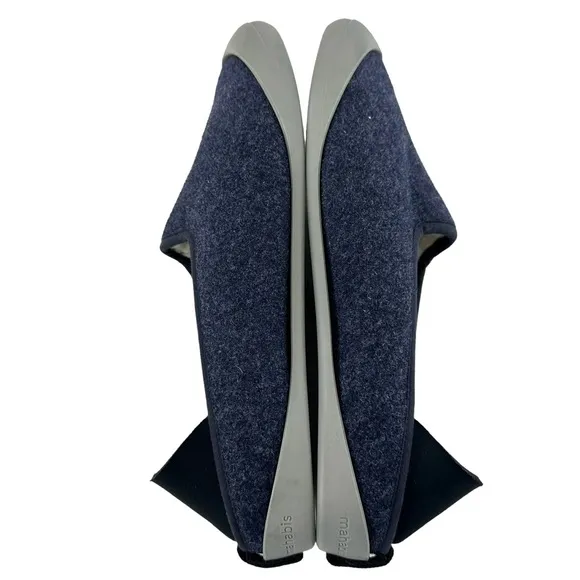 Mahabis Classic Felt Wool Lined Slip-On Slipper Men’s Size 46/ US 12