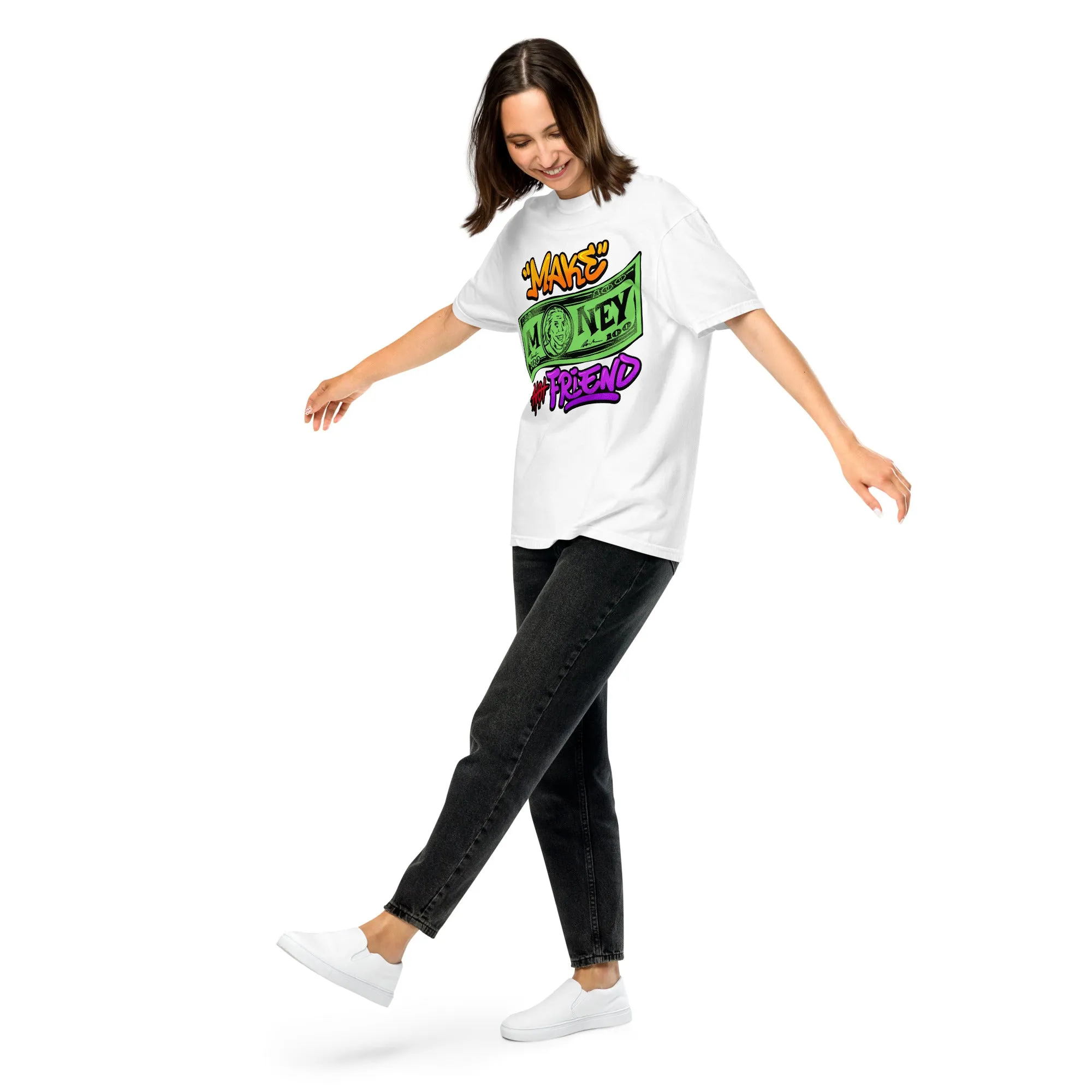 Make Money NF Unisex garment-dyed heavyweight t-shirt