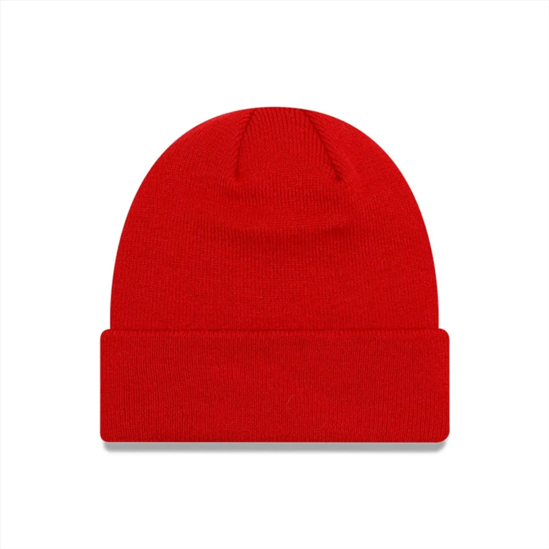 Manchester United FC New Era Core Cuff Beanie Hat | Scarlet | 2024
