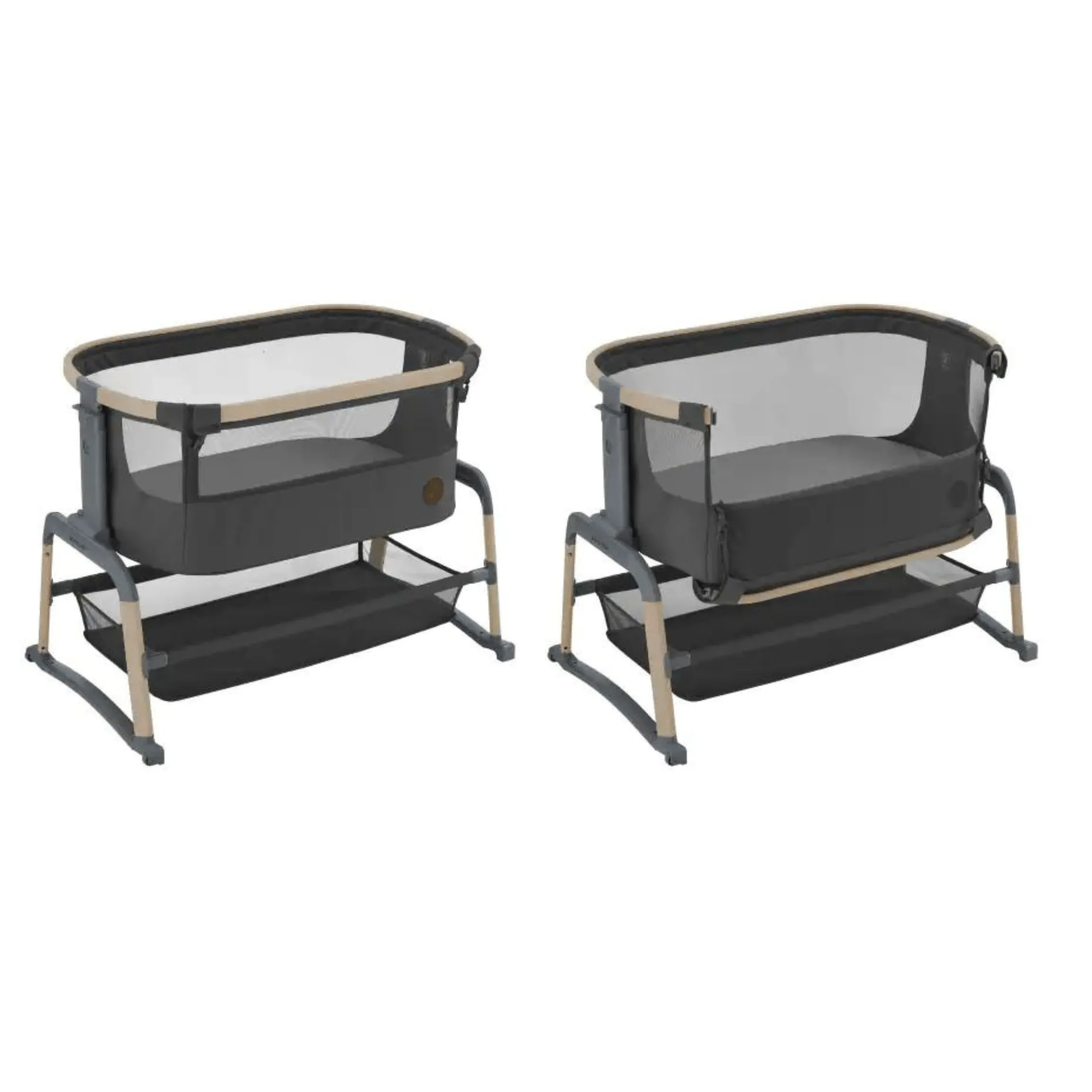Maxi-Cosi Iora Air Bedside Crib - Beyond Graphite