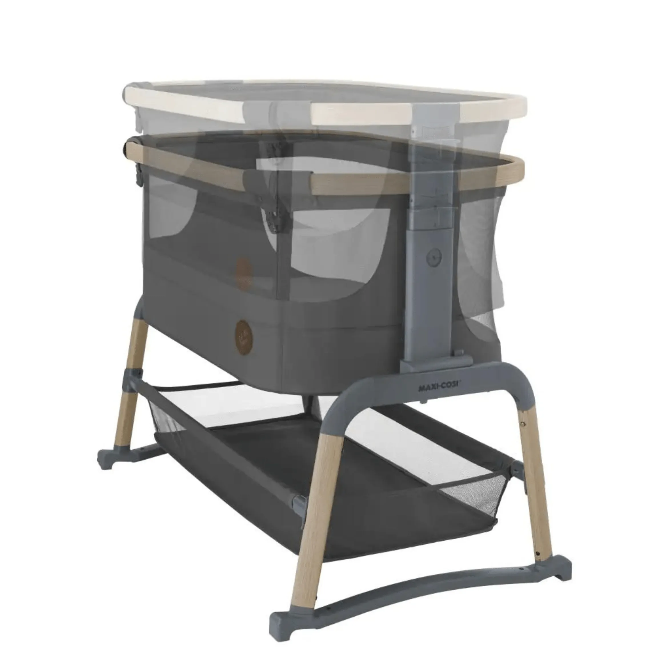 Maxi-Cosi Iora Air Bedside Crib - Beyond Graphite