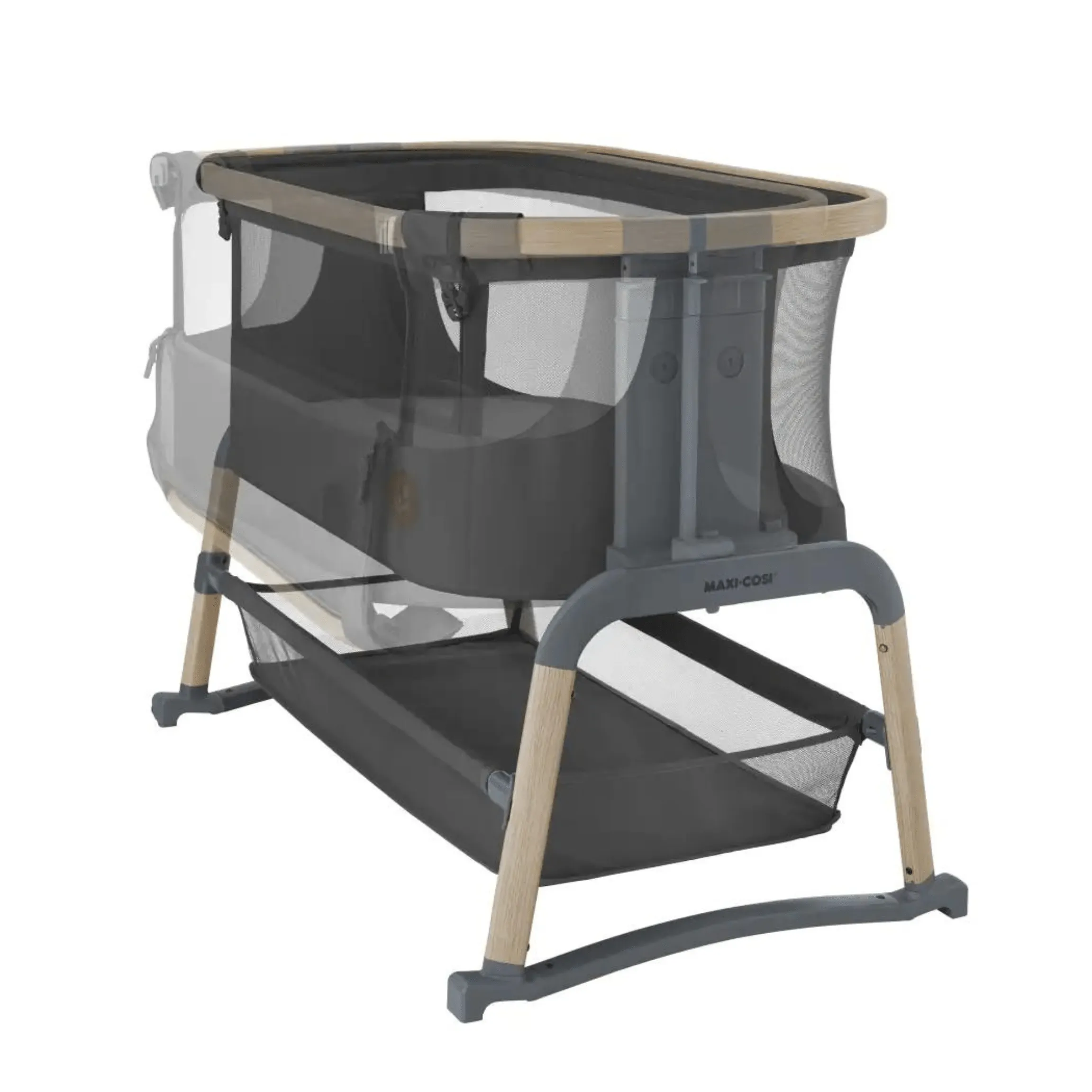 Maxi-Cosi Iora Air Bedside Crib - Beyond Graphite