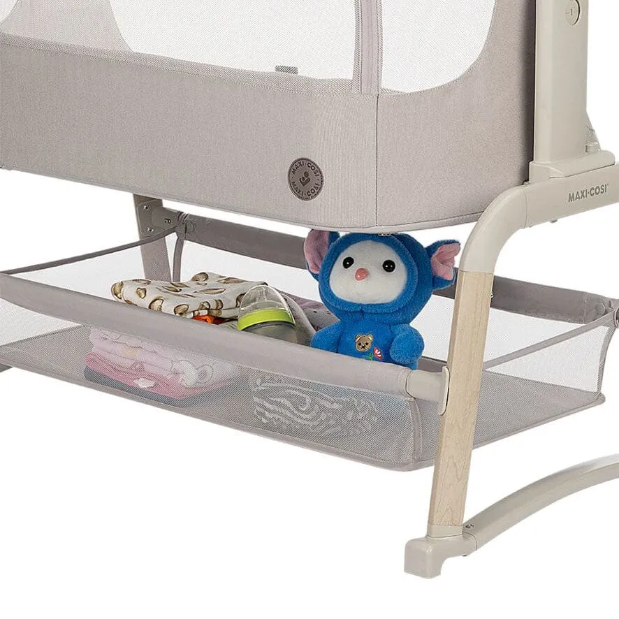 Maxi-Cosi Iora Air Bedside Crib in Classic Beige