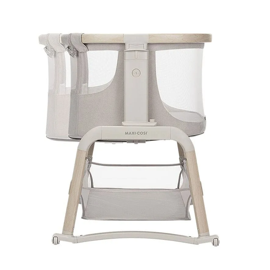 Maxi-Cosi Iora Air Bedside Crib in Classic Beige