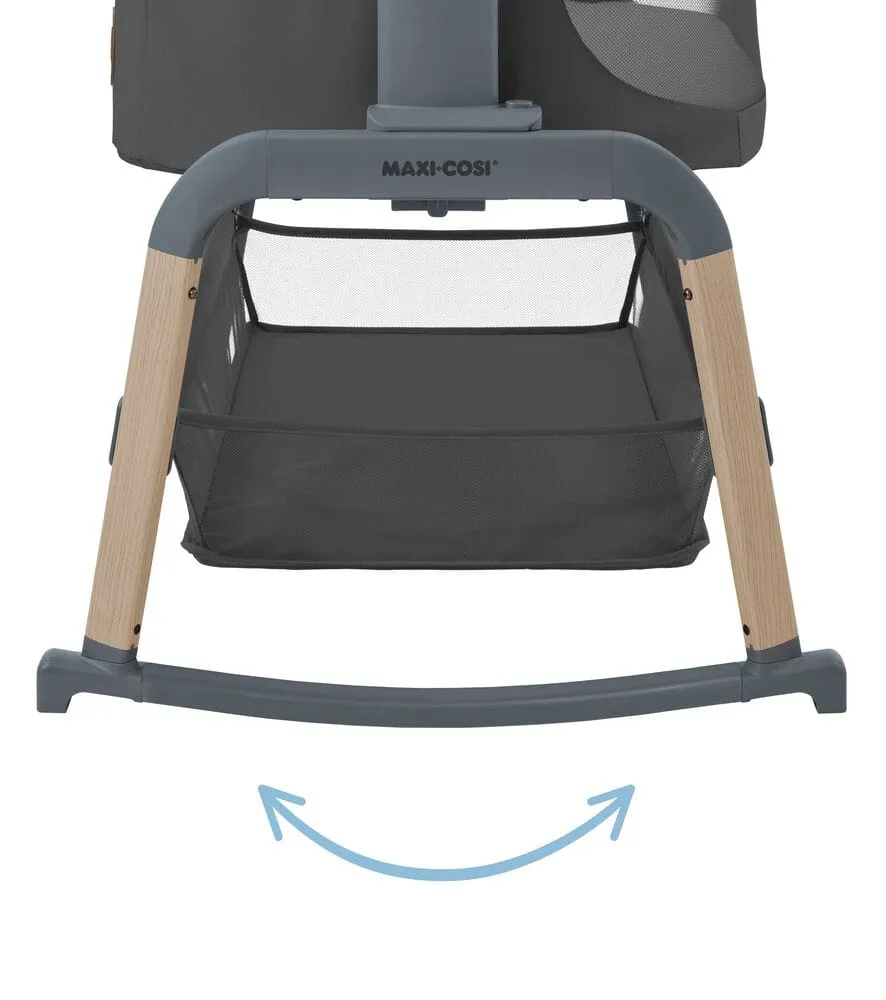 Maxi Cosi Iora Air Co-sleeping Crib - Beyond Graphite