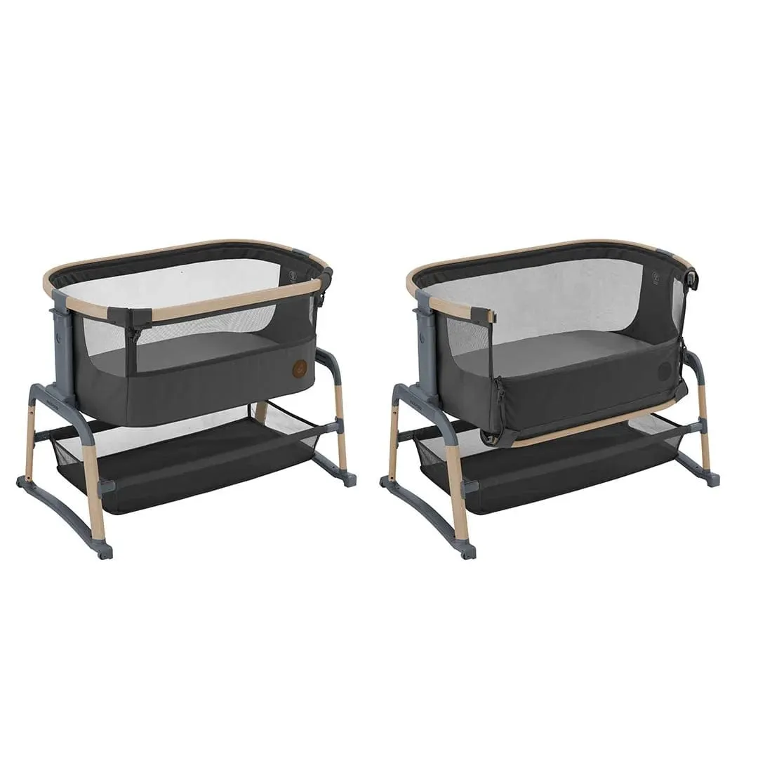 Maxi Cosi Iora Air with Bedsheets - Beyond Graphite