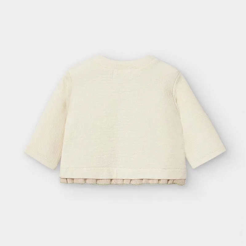 Mayoral Padded Pullover - Cream