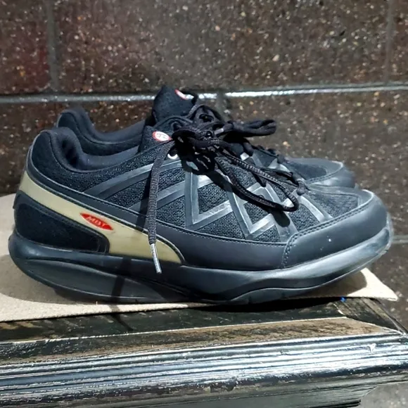 MBT WOMENS SPORT 3X BLACK  ATHLETIC SHOES