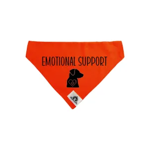 Medium Dog bandana - EMOTIONAL SUPPORT