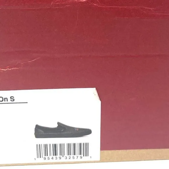 💖MEGA SALE💖NEW VANS Classic Slip On  Black Color Women s Flame SB VN0A3MUCN3H