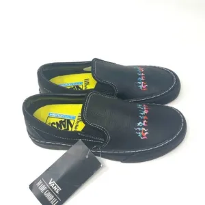 💖MEGA SALE💖NEW VANS Classic Slip On  Black Color Women s Flame SB VN0A3MUCN3H