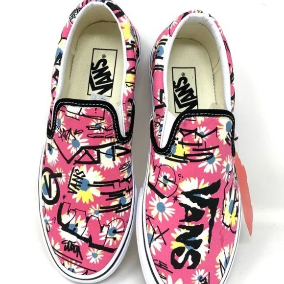 💖MEGA SALE💖VANS Classic Slip-On Vans Crew Floral Canvas  Women's  VN0A4BV31IY