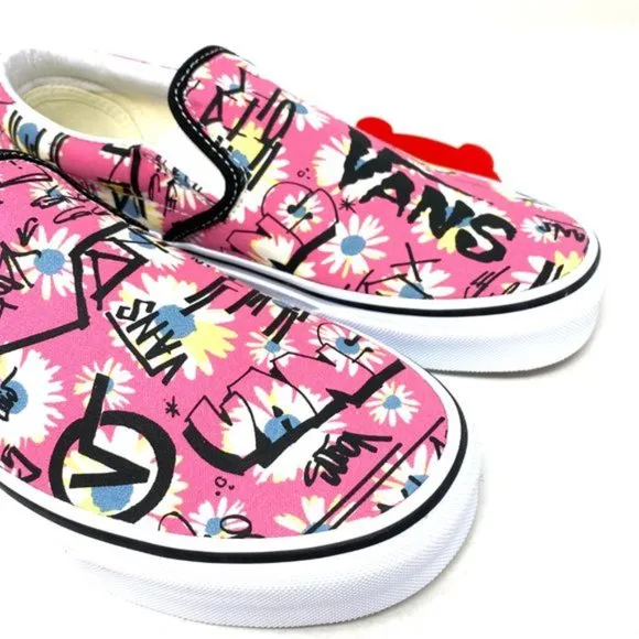 💖MEGA SALE💖VANS Classic Slip-On Vans Crew Floral Canvas  Women's  VN0A4BV31IY