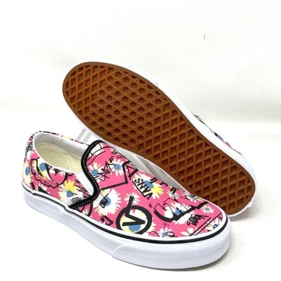 💖MEGA SALE💖VANS Classic Slip-On Vans Crew Floral Canvas  Women's  VN0A4BV31IY