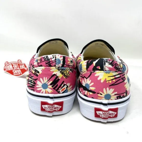 💖MEGA SALE💖VANS Classic Slip-On Vans Crew Floral Canvas  Women's  VN0A4BV31IY