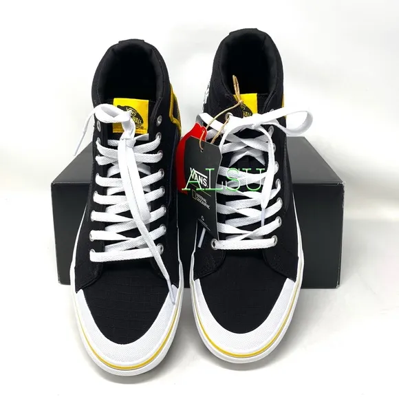 💖MEGA SALE💖VANS SK8-HI Reissue Nation Geographic Black Women's 6.5 VN0A3TKPXHP