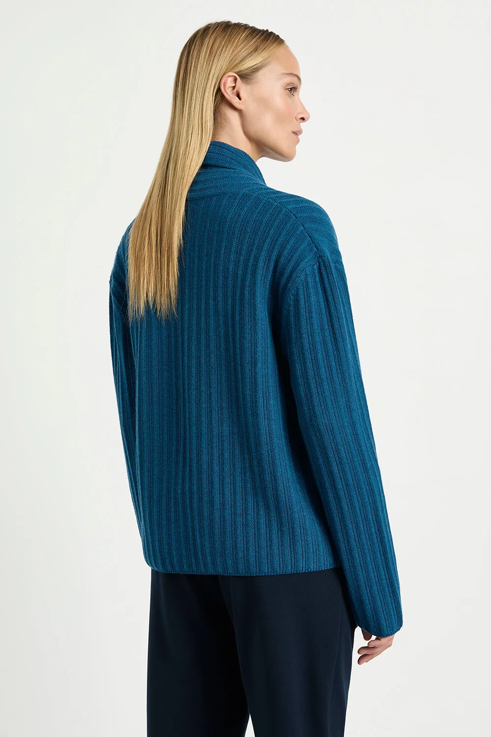 Mela Purdie Shrug Jacket in Beluga Marl F132 9289