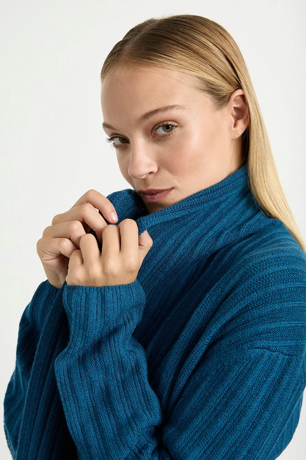 Mela Purdie Shrug Jacket in Beluga Marl F132 9289