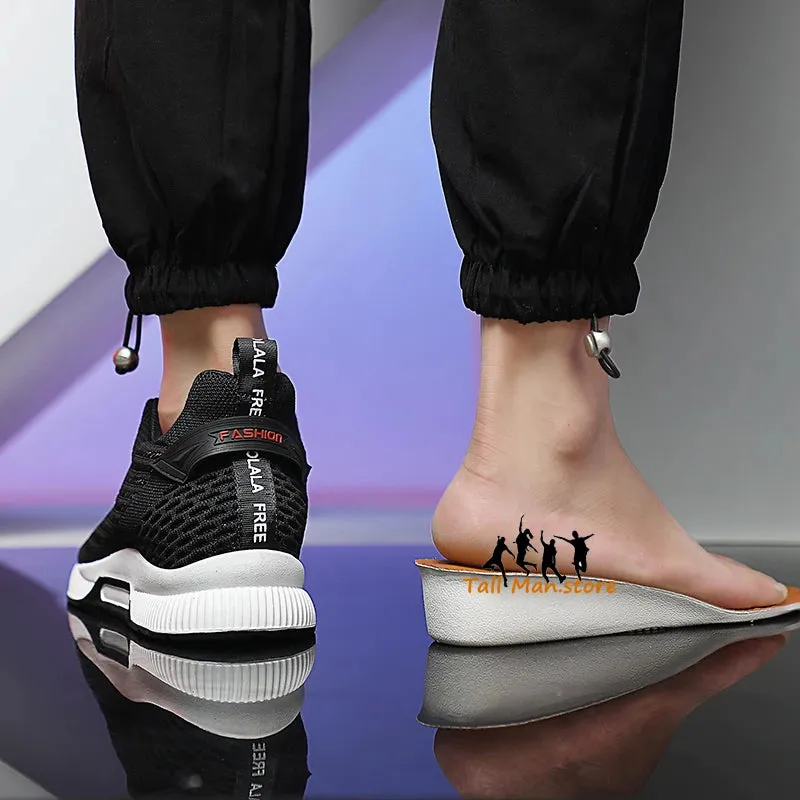 Men Height Increase Elevator Shoes